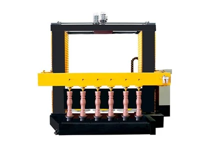 เครื่องตัดหินโปรไฟล์ CNC 6 หัวสำหรับราวบันไดเสา